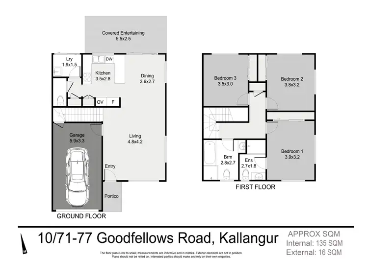 Floorplan of Homely unit listing, 10/71-77 Goodfellows Road, Kallangur QLD 4503