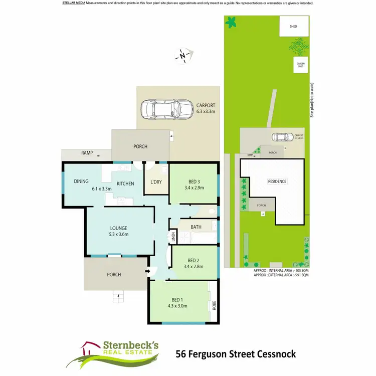 Floorplan of Homely house listing, 56 Ferguson Street, Cessnock NSW 2325