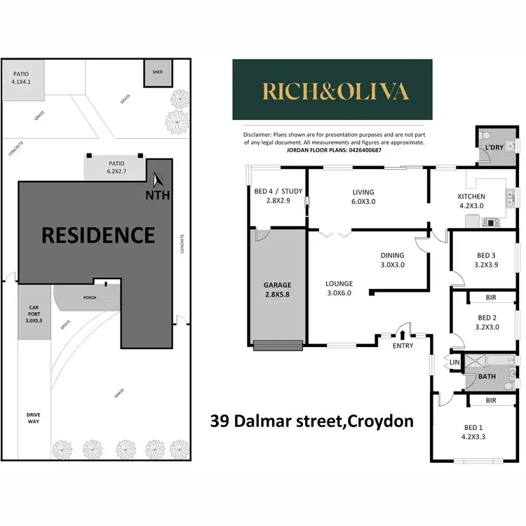 Floorplan of Homely house listing, 39 Dalmar Street, Croydon NSW 2132