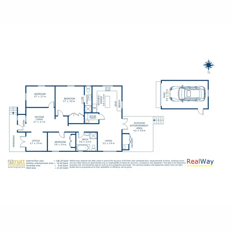 Floorplan of Homely house listing, 27 Clark Street, South Toowoomba QLD 4350