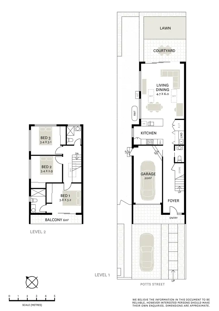 Floorplan of Homely house listing, 25 Potts Street, Ryde NSW 2112
