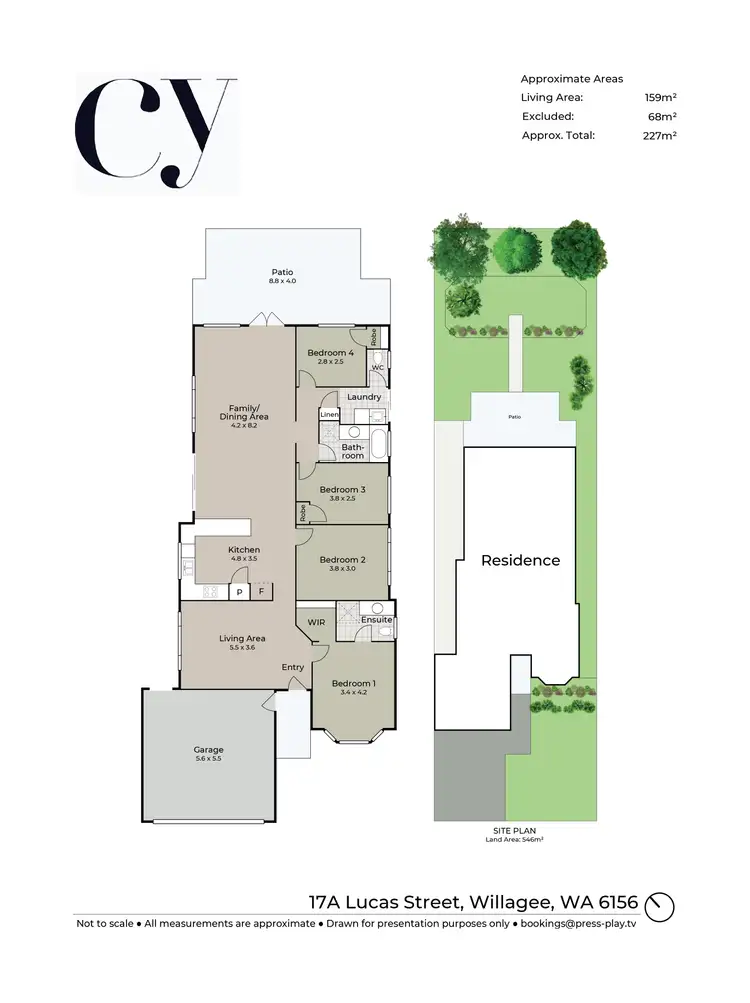 Floorplan of Homely house listing, 17A Lucas Street, Willagee WA 6156