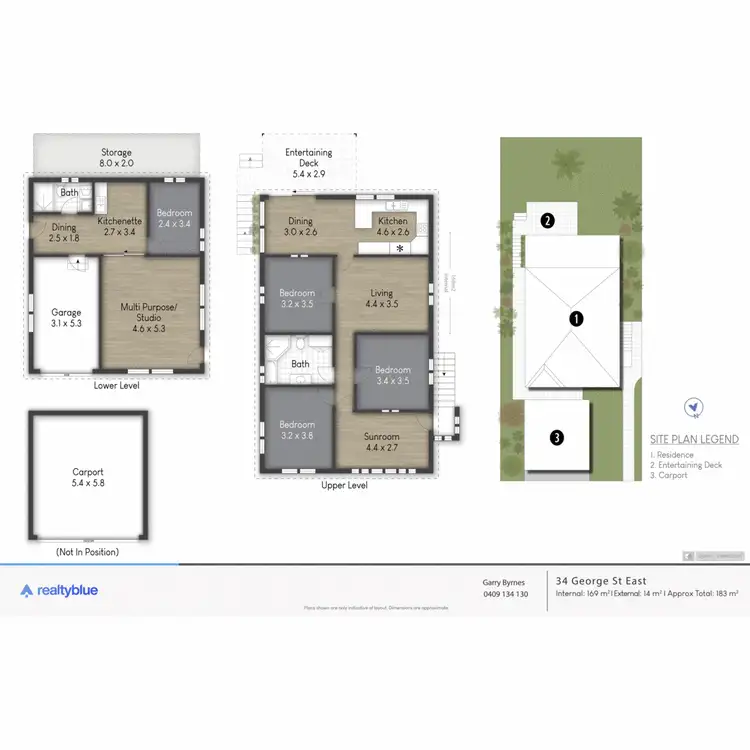 Floorplan of Homely house listing, 34 George Street East, Burleigh Heads QLD 4220