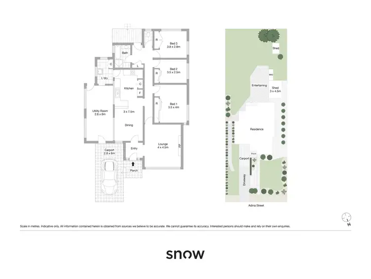 Floorplan of Homely house listing, 12 Adina Street, Rangeville QLD 4350