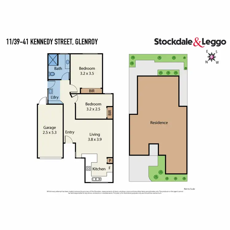 Floorplan of Homely unit listing, 11/39-41 Kennedy Street, Glenroy VIC 3046