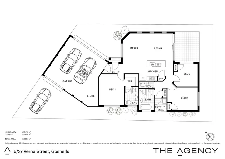 Floorplan of Homely house listing, 5/37 Verna Street, Gosnells WA 6110