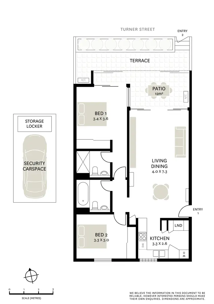 Floorplan of Homely apartment listing, 25/249 Chalmers Street, Redfern NSW 2016