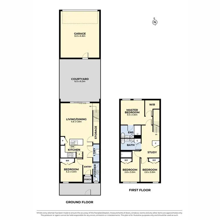 Floorplan of Homely townhouse listing, 56 Umbrella Way, Point Cook VIC 3030
