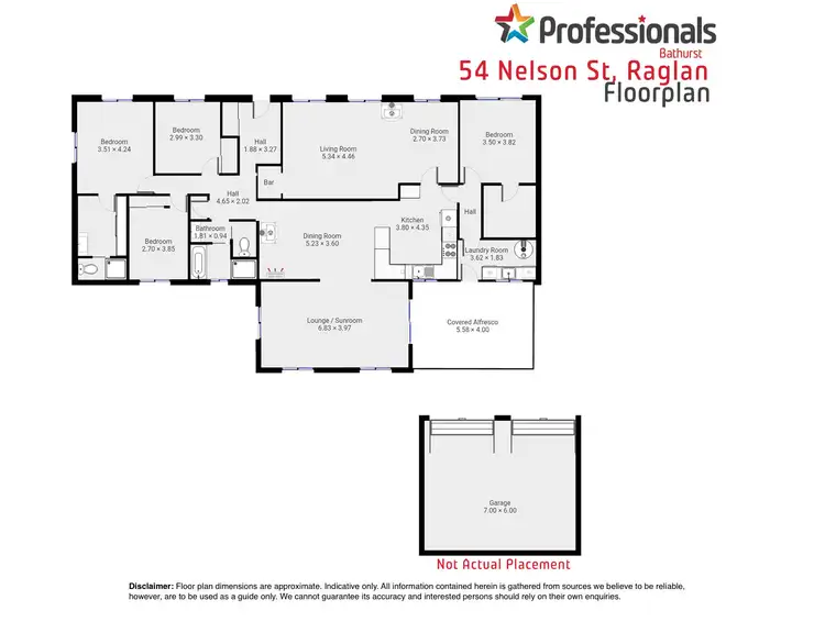 Floorplan of Homely house listing, 54 Nelson Street, Raglan NSW 2795