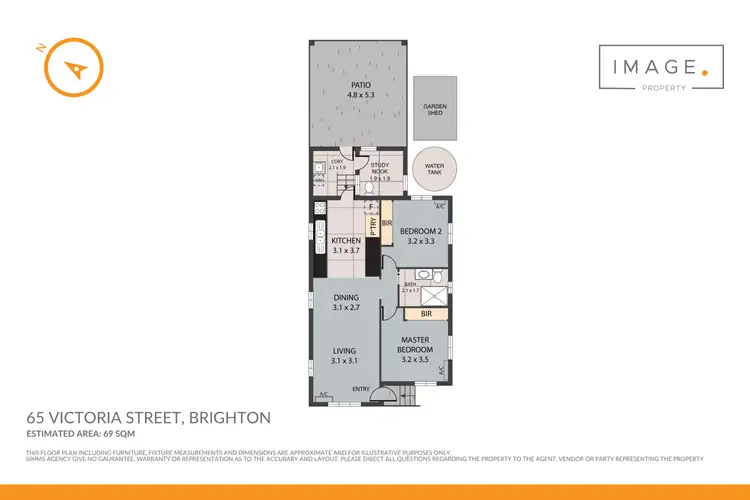 Floorplan of Homely house listing, 65 Victoria Street, Brighton QLD 4017