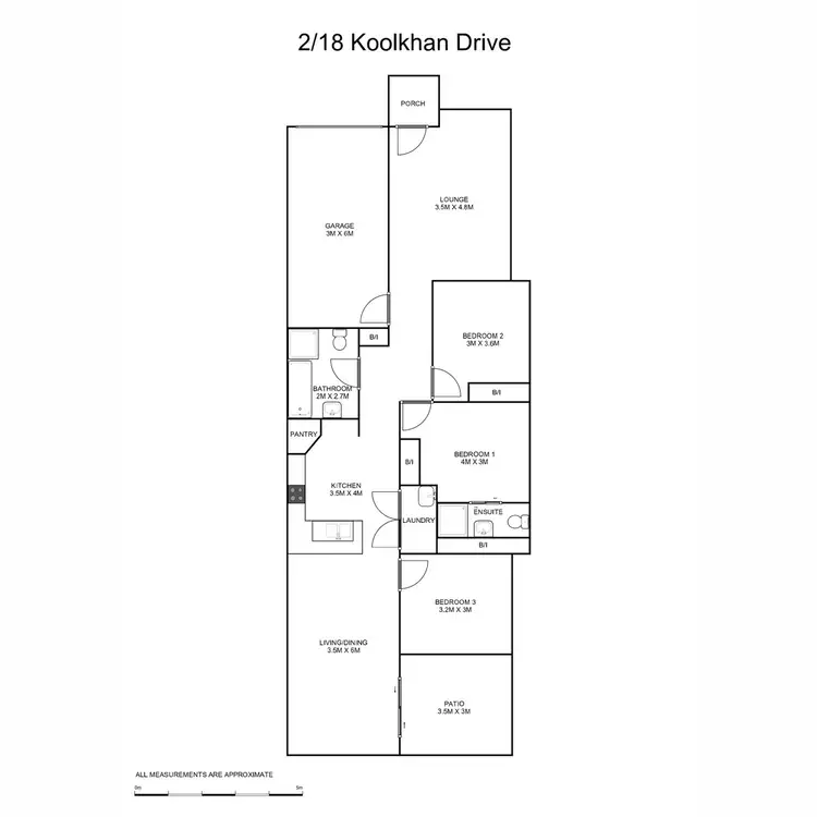 Floorplan of Homely unit listing, 2/18 Koolkhan Drive, Koolkhan NSW 2460