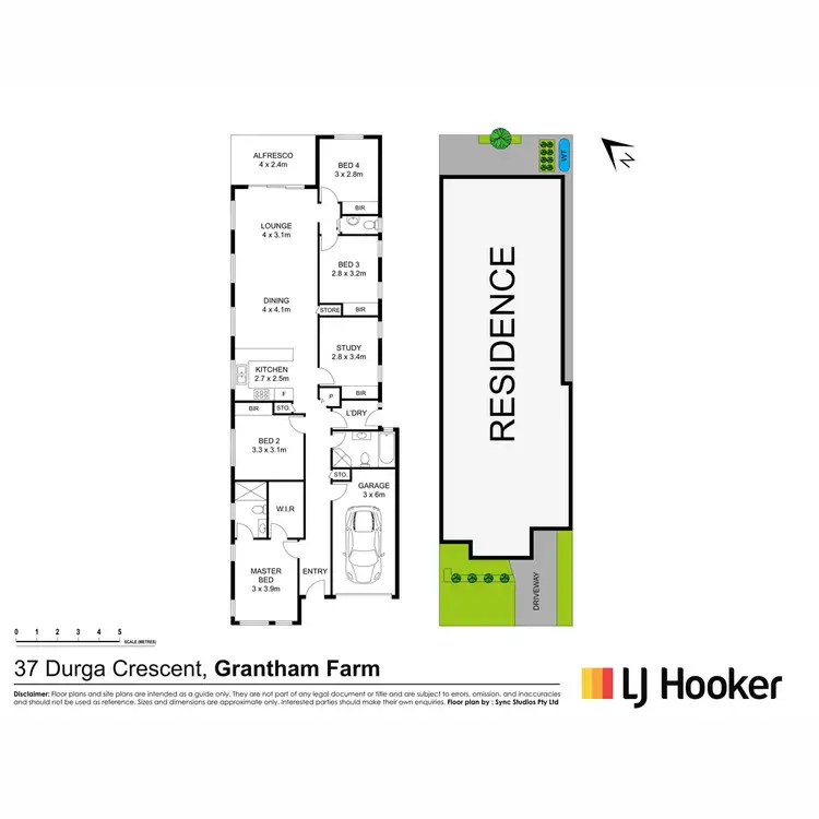 Floorplan of Homely house listing, 34/3510 Durga Crescent, Riverstone NSW 2765
