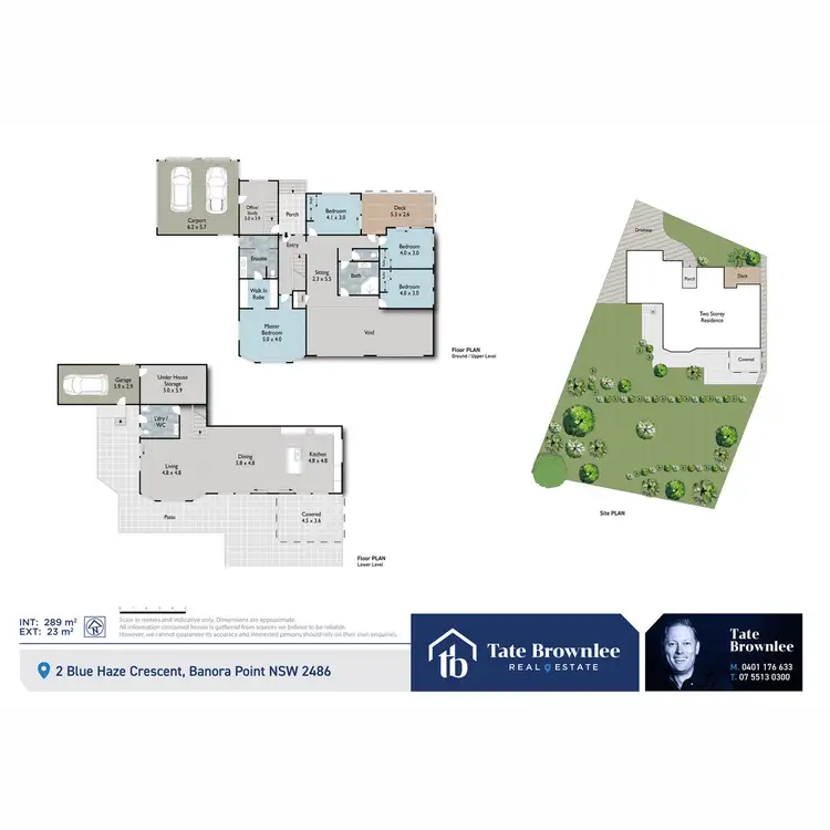 Floorplan of Homely house listing, 2 Blue Haze Crescent, Banora Point NSW 2486