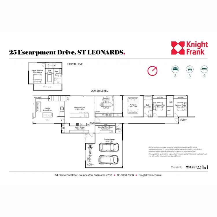Floorplan of Homely house listing, 25 Escarpment Drive, St Leonards TAS 7250