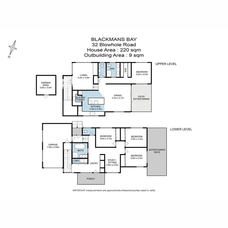 Floorplan of Homely house listing, 32 Blowhole Road, Blackmans Bay TAS 7052
