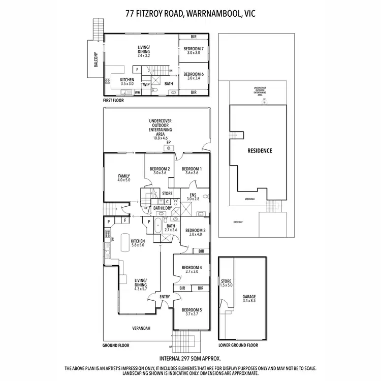 Floorplan of Homely house listing, 77 Fitzroy Road, Warrnambool VIC 3280