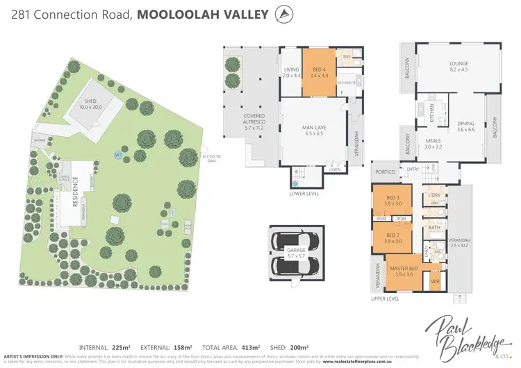 Floorplan of Homely house listing, 281 Connection Road, Mooloolah Valley QLD 4553