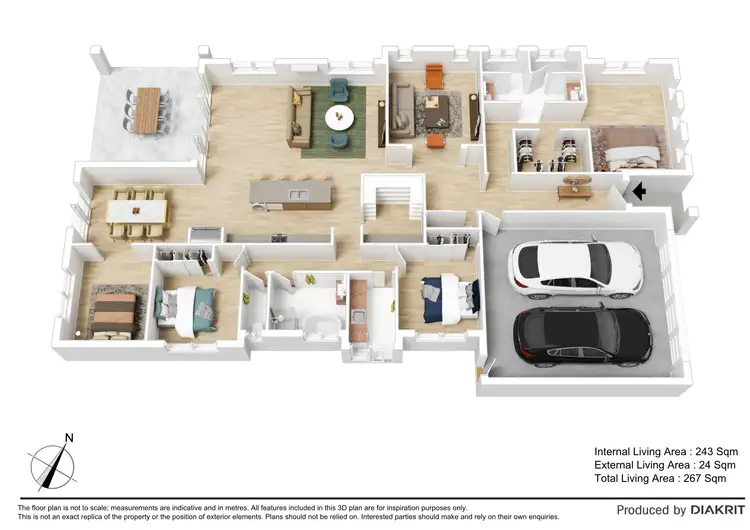 Floorplan of Homely house listing, 17 Serrata Close, Banksia Beach QLD 4507