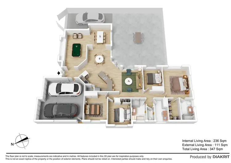 Floorplan of Homely house listing, 66 Charolais Crescent, Upper Kedron QLD 4055