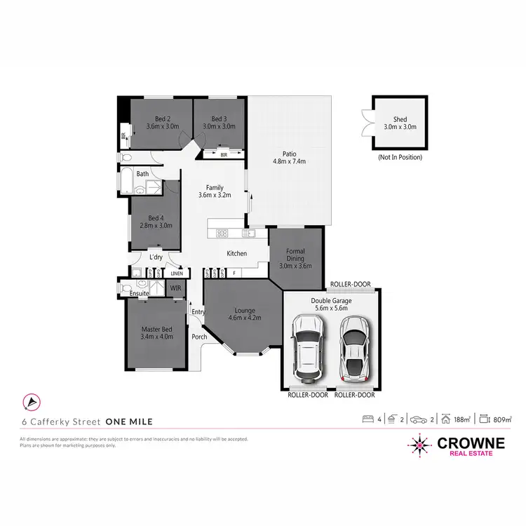 Floorplan of Homely house listing, 6 Cafferky Street, One Mile QLD 4305