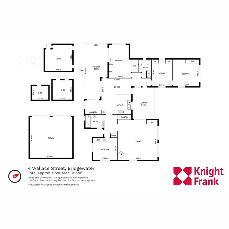Floorplan of Homely house listing, 4 Wallace Street, Bridgewater TAS 7030