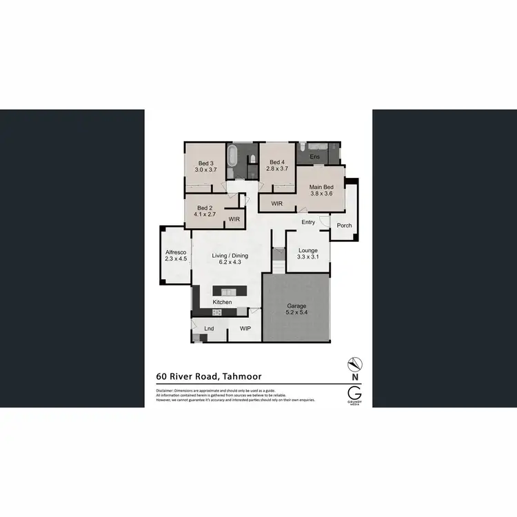 Floorplan of Homely house listing, 60 River Road, Tahmoor NSW 2573