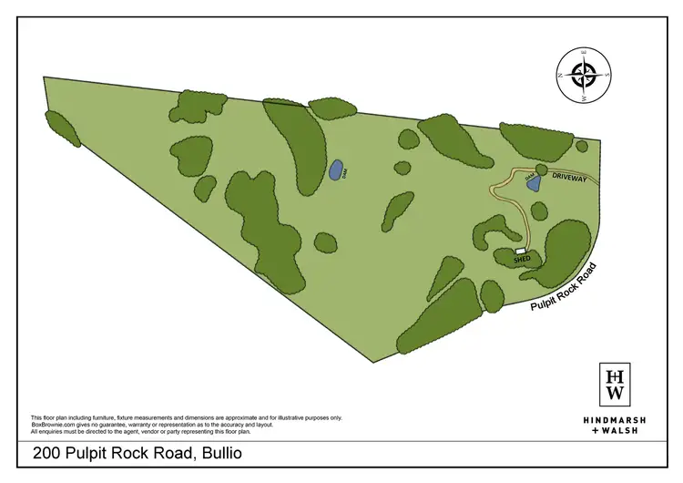 Floorplan of Homely rural property listing, 200 Pulpit Rock Road, Bullio NSW 2575