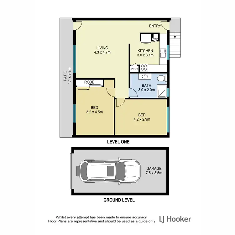 Floorplan of Homely unit listing, 2/479 Hamilton Road, Chermside QLD 4032
