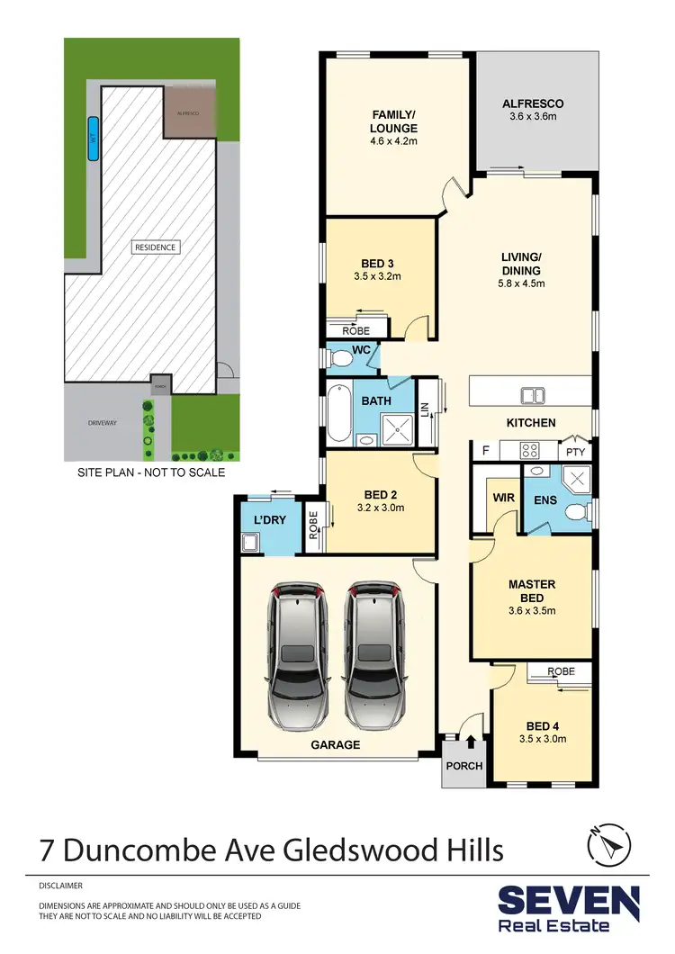 Floorplan of Homely house listing, 7 Duncombe Avenue, Gledswood Hills NSW 2557