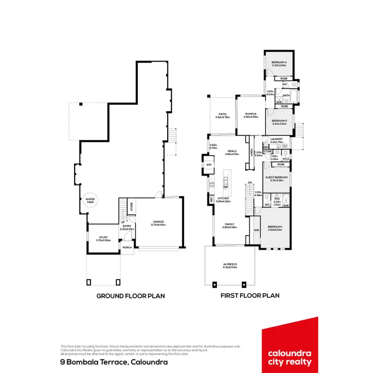 Floorplan of Homely house listing, 9 Bombala Terrace, Caloundra QLD 4551