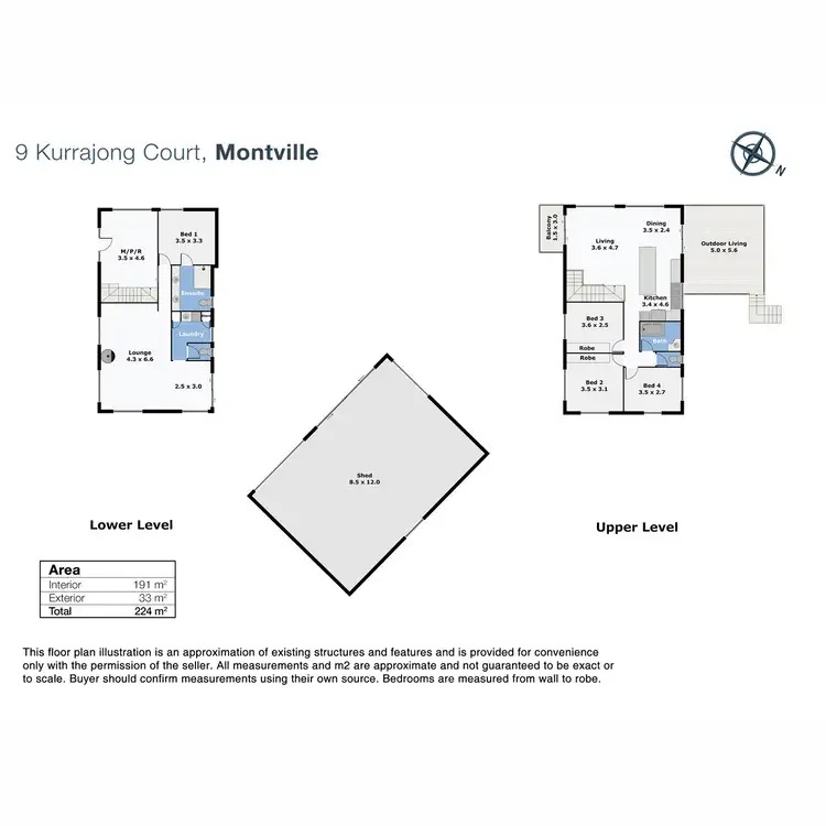Floorplan of Homely house listing, 9 Kurrajong Court, Montville QLD 4560