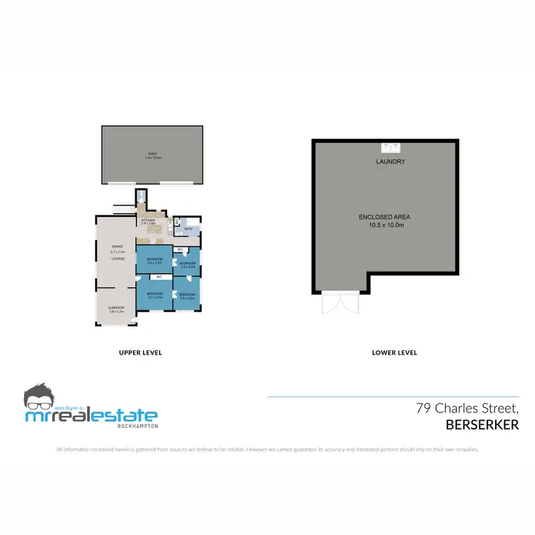 Floorplan of Homely house listing, 79 Charles Street, Berserker QLD 4701