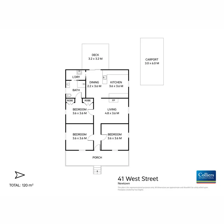Floorplan of Homely house listing, 41 West Street, Newtown QLD 4350