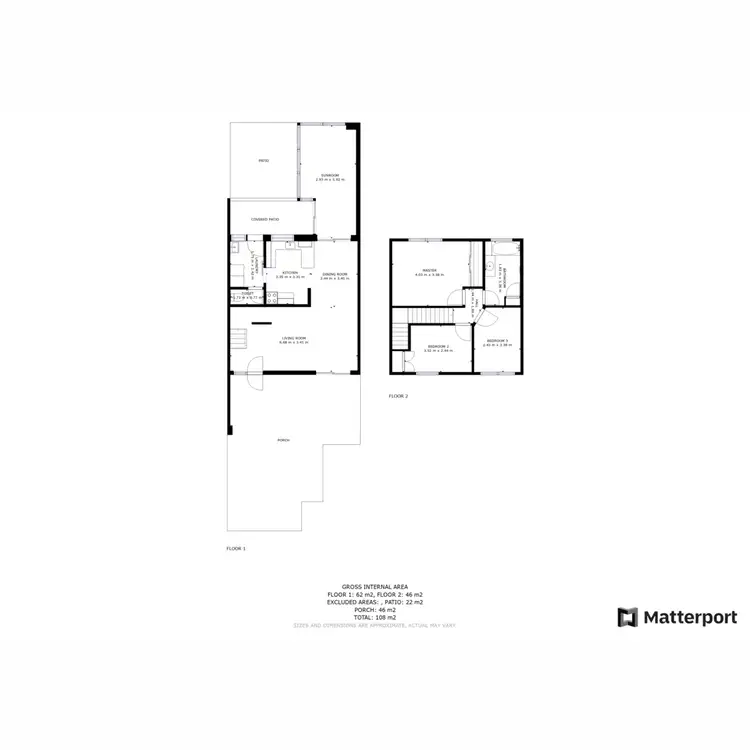 Floorplan of Homely townhouse listing, 19 Sutherland Close, Guildford WA 6055