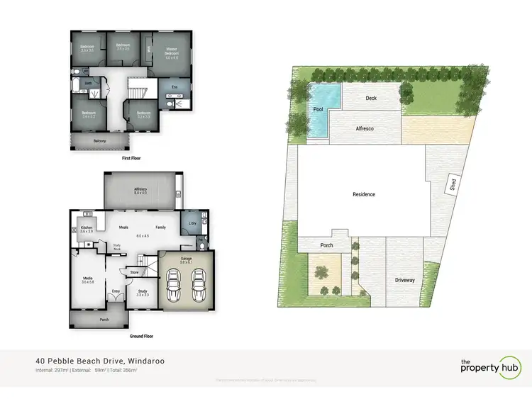 Floorplan of Homely house listing, 40 Pebble Beach Drive, Windaroo QLD 4207