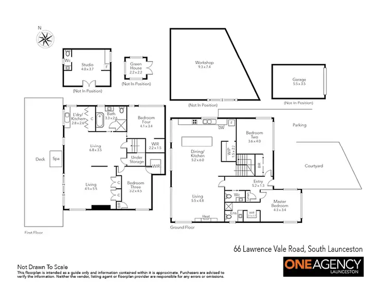 Floorplan of Homely house listing, 66 Lawrence Vale Road, South Launceston TAS 7249