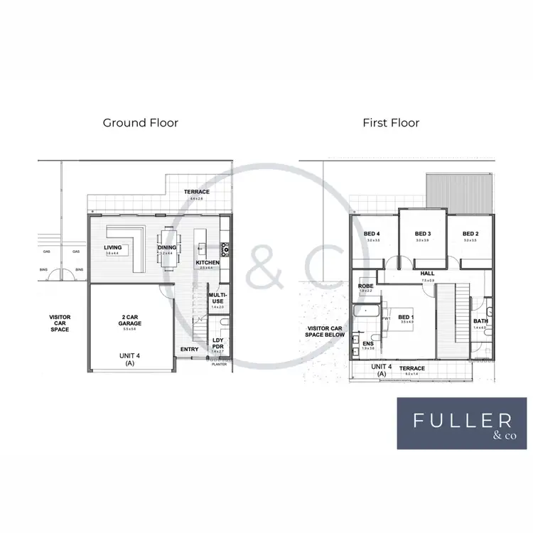 Floorplan of Homely townhouse listing, 3/7 Keats Street, Byron Bay NSW 2481