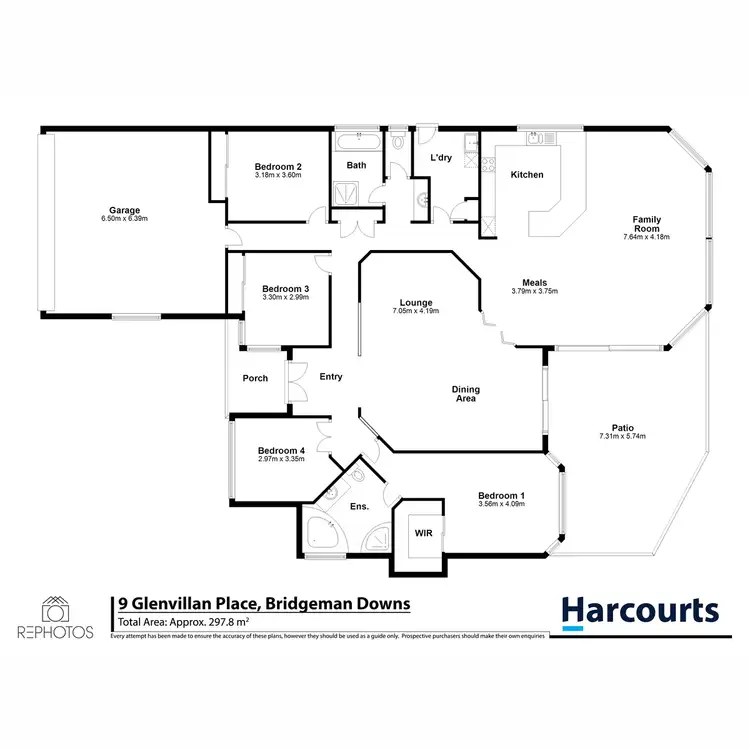 Floorplan of Homely house listing, 9 Glenvillan Place, Bridgeman Downs QLD 4035