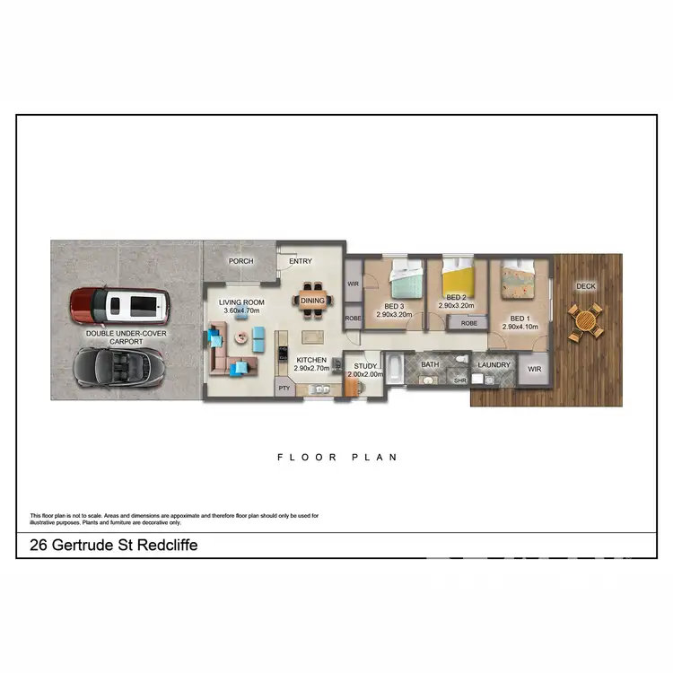 Floorplan of Homely house listing, 26 Gertrude Street, Redcliffe QLD 4020