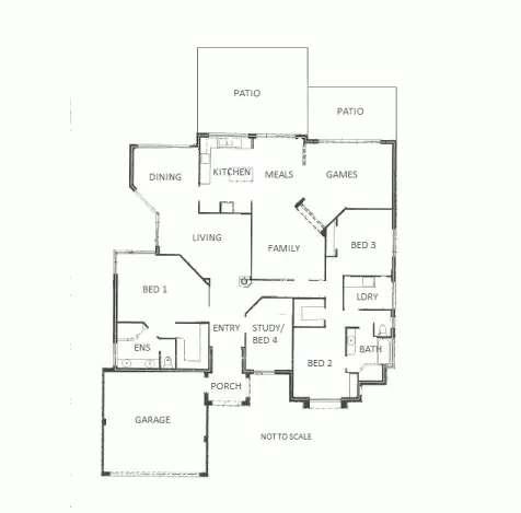 Floorplan of Homely house listing, 70 Watson Drive, Barragup WA 6209