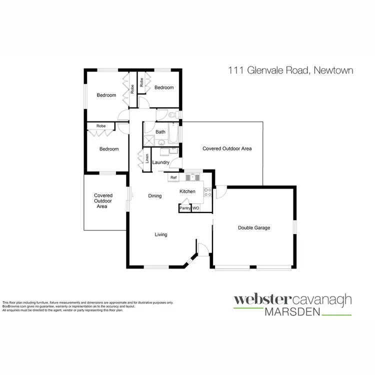 Floorplan of Homely house listing, 111 Glenvale Road, Newtown QLD 4350