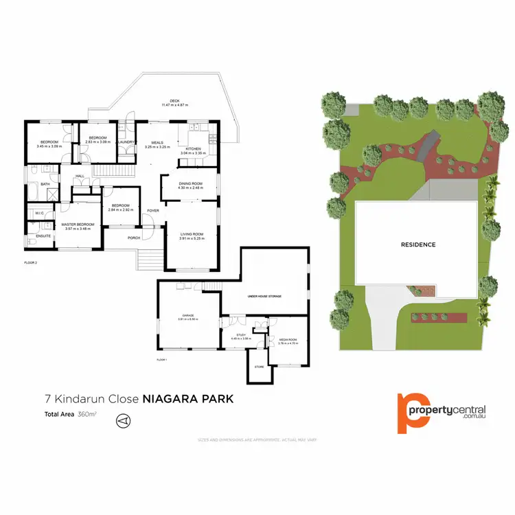 Floorplan of Homely house listing, 7 Kindarun Close, Niagara Park NSW 2250