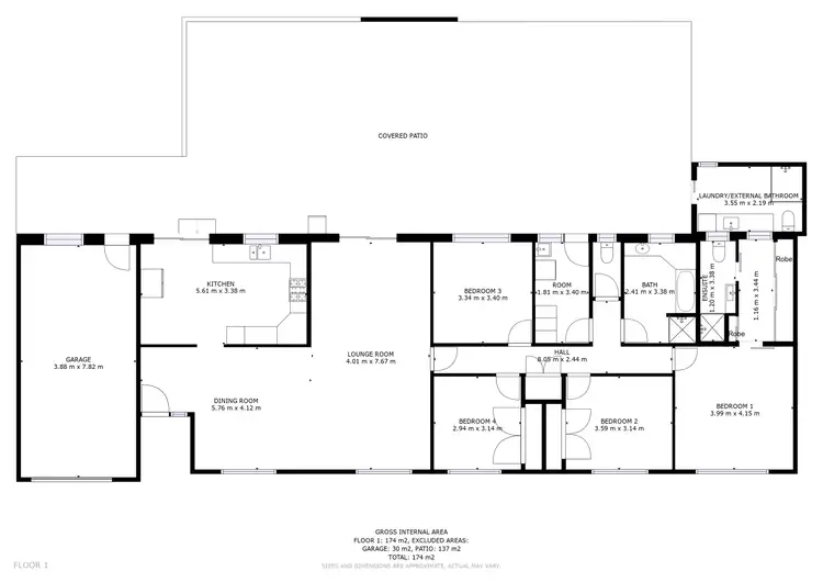 Floorplan of Homely rural property listing, 38 Johnston Road, Glass House Mountains QLD 4518