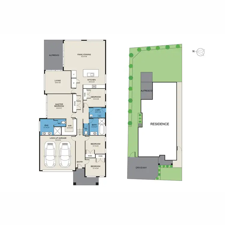 Floorplan of Homely house listing, 103 Tooze Circuit (Huntlee), North Rothbury NSW 2335