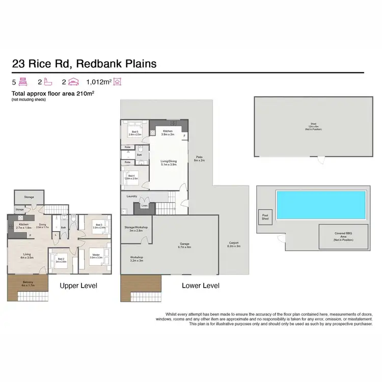 Floorplan of Homely house listing, 23 Rice Road, Redbank Plains QLD 4301