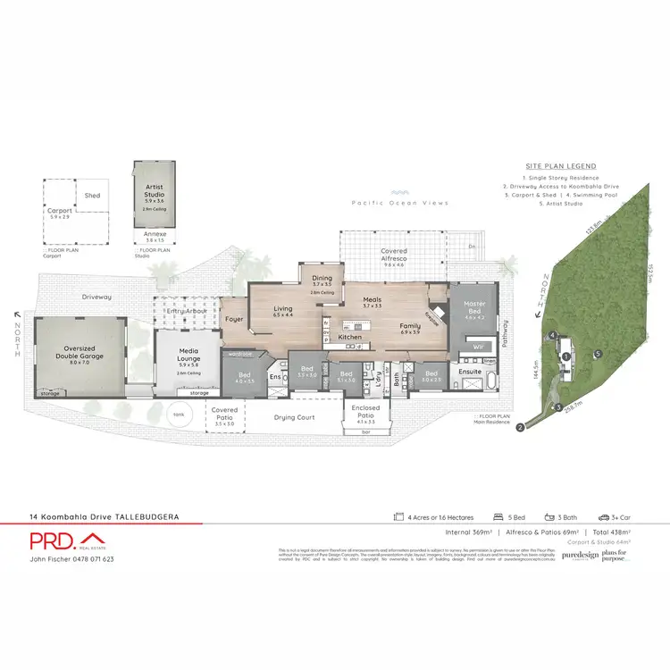 Floorplan of Homely house listing, 14 Koombahla Drive, Tallebudgera QLD 4228