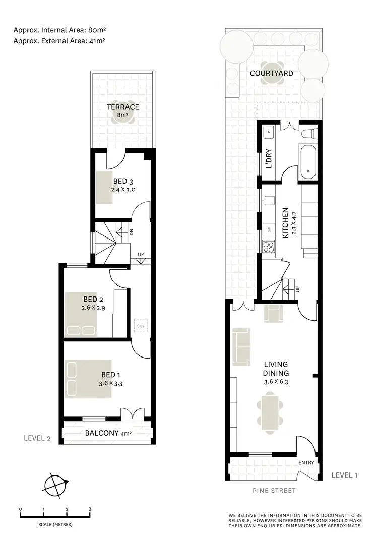 Floorplan of Homely terrace listing, 47 Pine Street, Chippendale NSW 2008