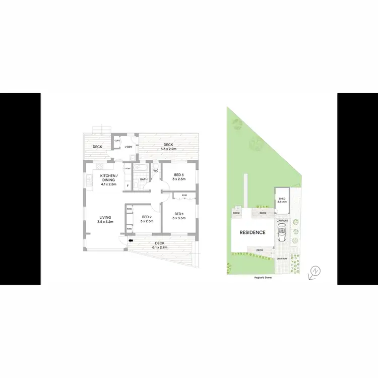 Floorplan of Homely house listing, 6 Reginald Street, Mount Lofty QLD 4350