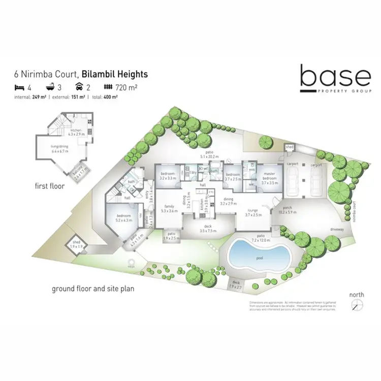 Floorplan of Homely house listing, 6 Nirimba Court, Bilambil Heights NSW 2486