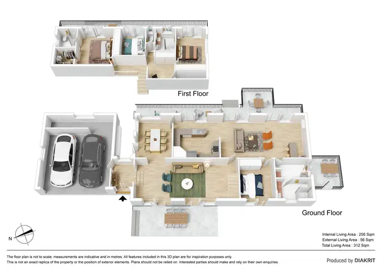 Floorplan of Homely house listing, 5 Lethbridge Court, Moffat Beach QLD 4551